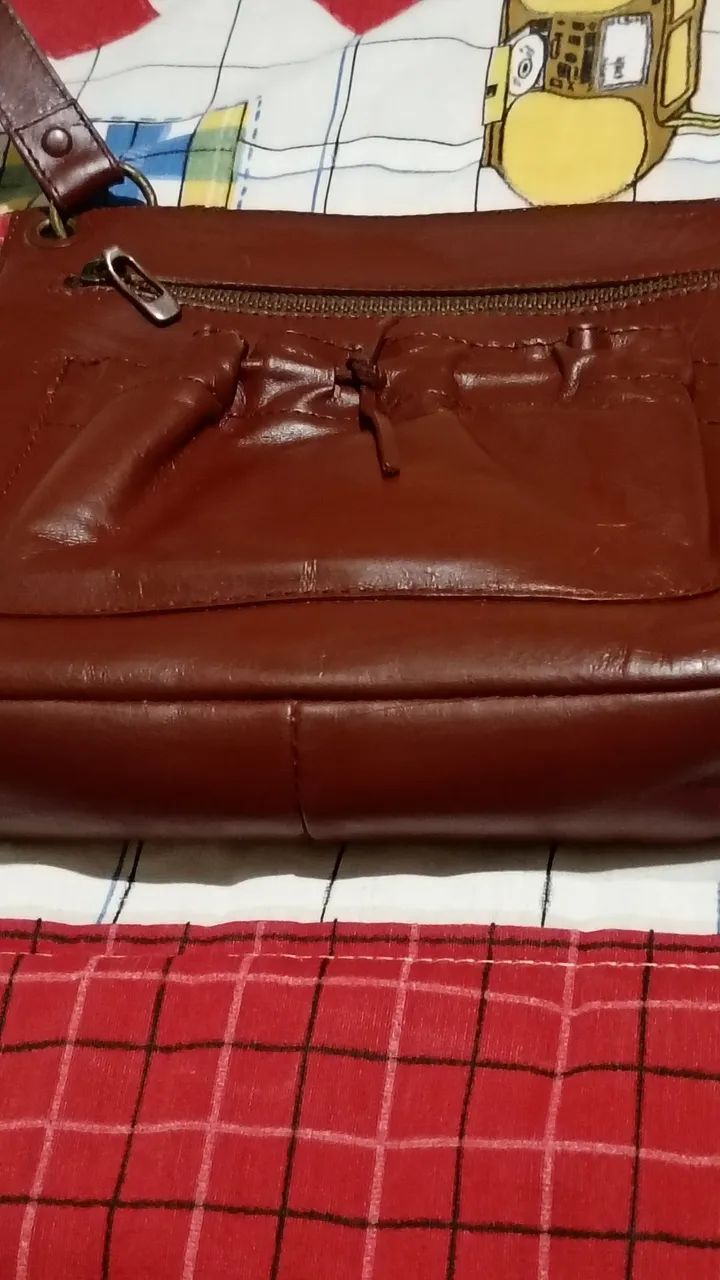Bolsa em Couro legítimo  - Foto 5