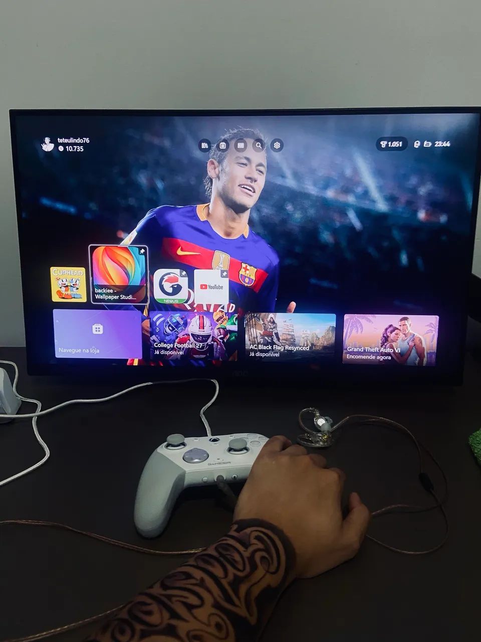 monitor aoc 120hz 27 polegadas  - Foto 4