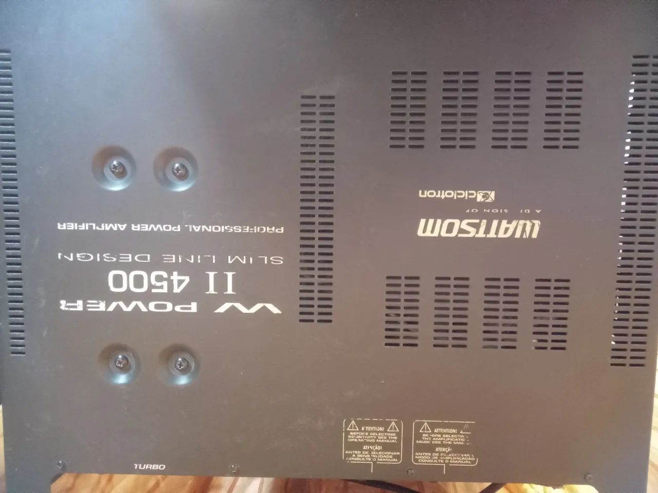 Amplificador wattsom cicloton 4500 - Foto 5