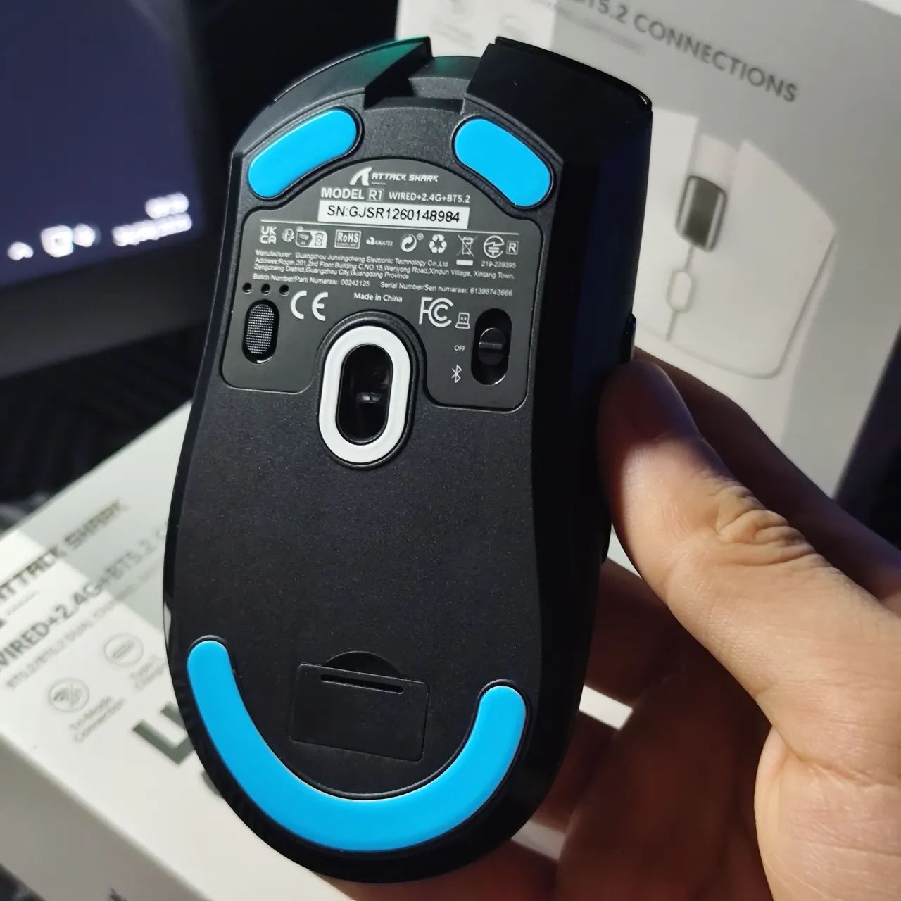 Mouse Gamer Attack shark r1 Original - Foto 3