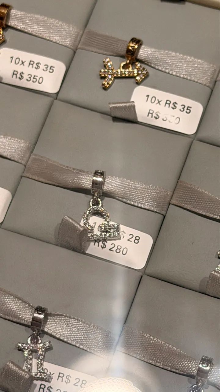 Berloque VIVARA Libra com zirconias  - Foto 4