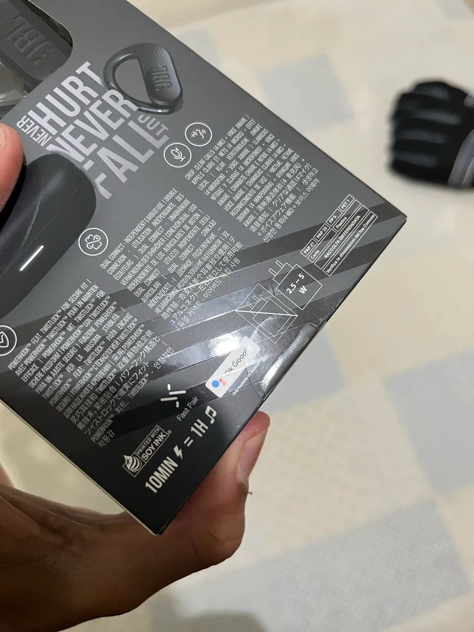 Fone JBL Endurance peak 3 