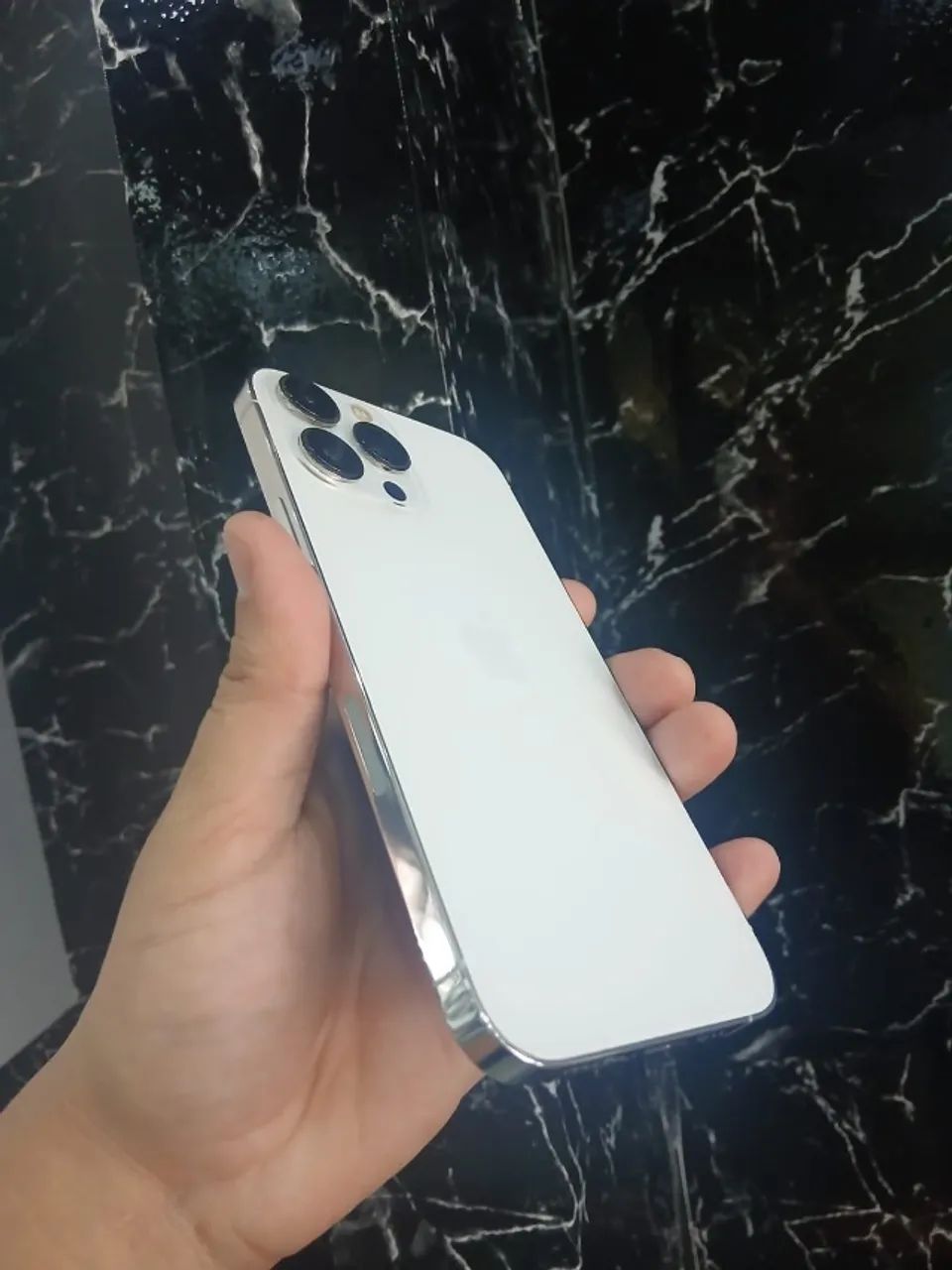 IPHONE 13 PRO MAX 128GB - BRANCO - Foto 2