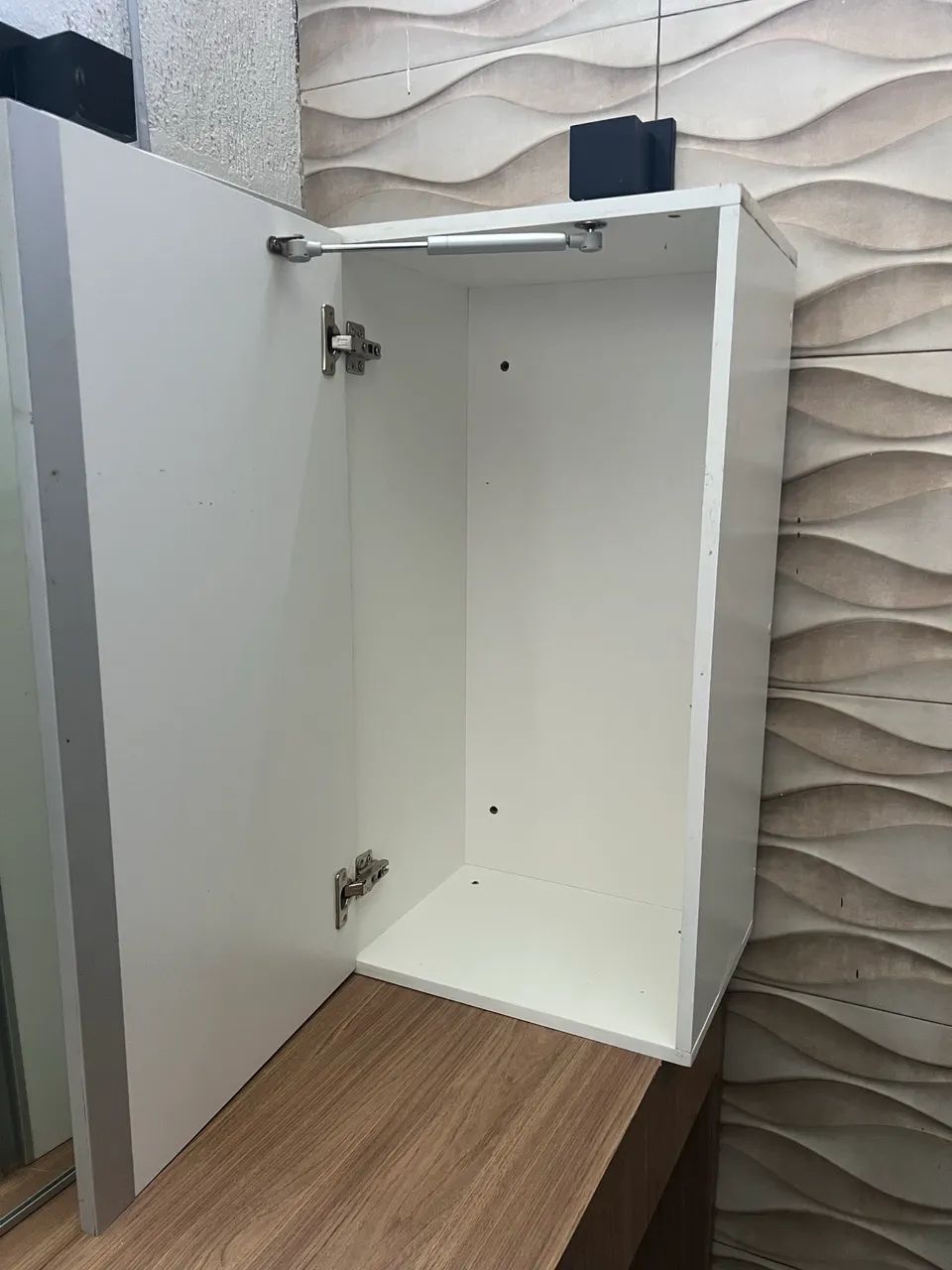 Armário suspenso MDF branco  - Foto 2