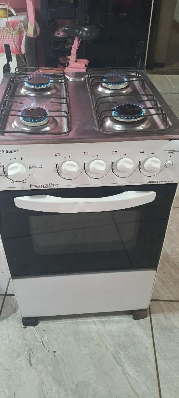 Fogão simples entrego