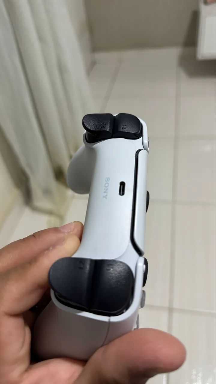 Controle do ps5 branco  - Foto 4