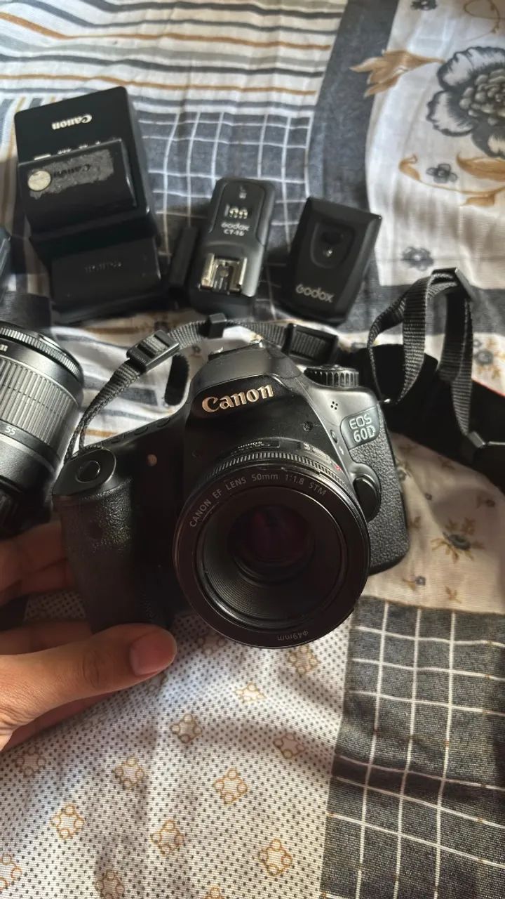 Câmera 60d canon 