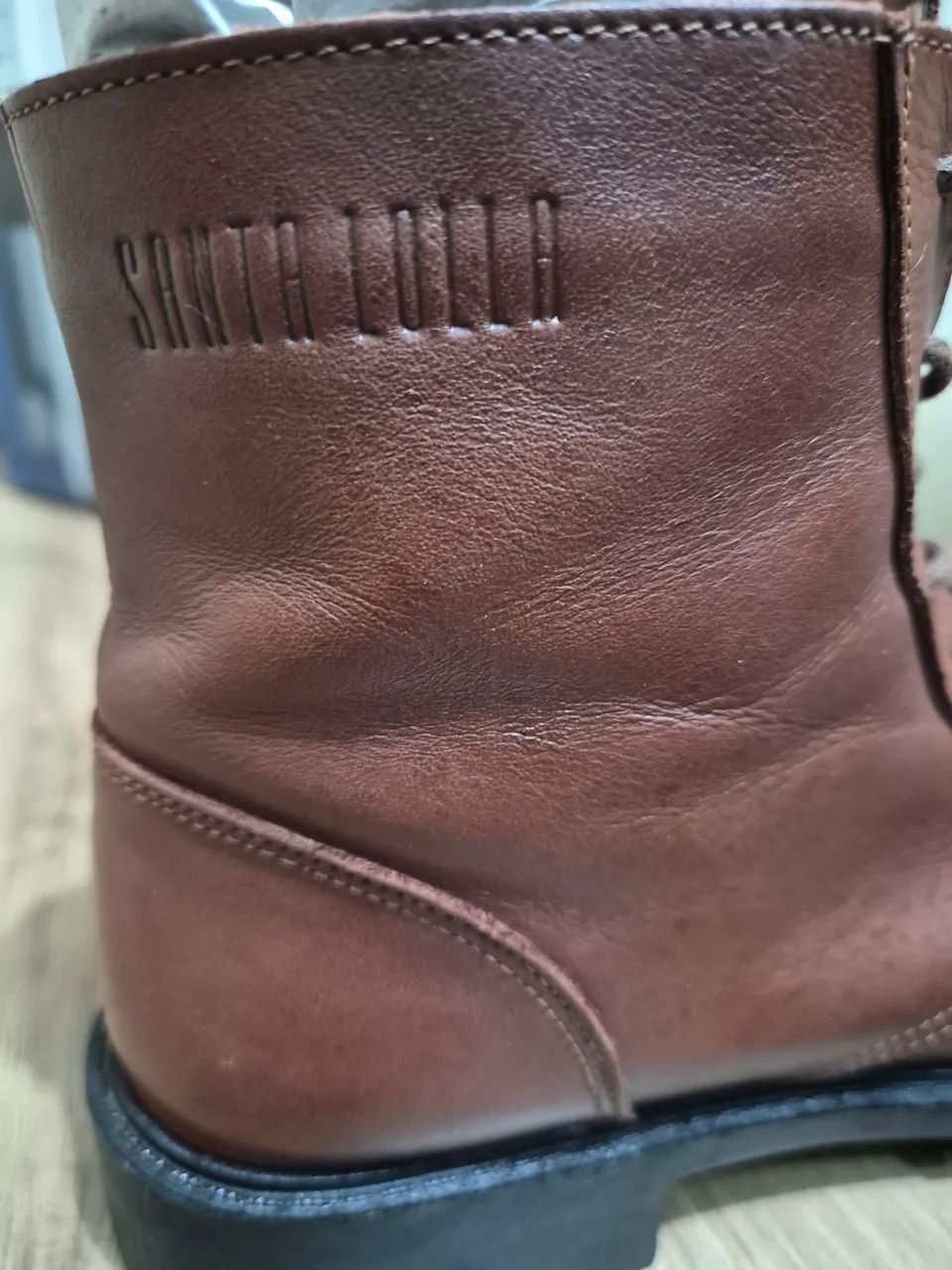 Bota couro santa lolla 36 - Foto 5