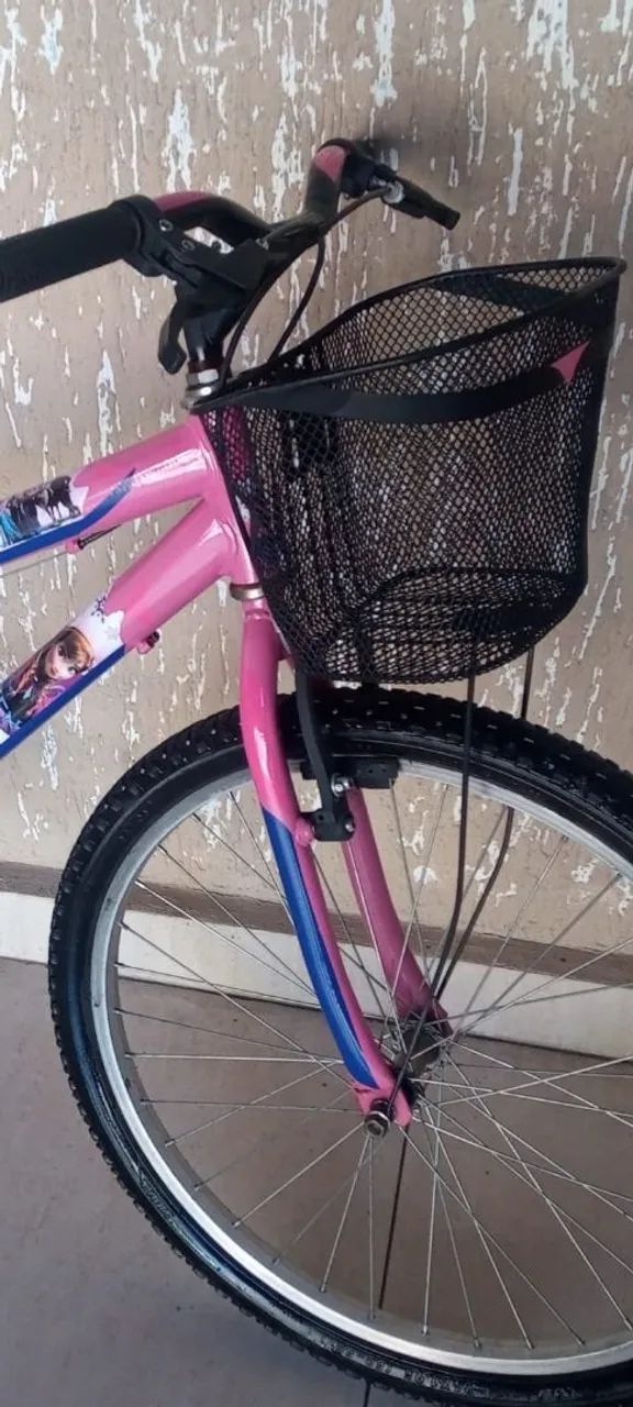 Bicicleta Frozen aro 24 lindíssima  - Foto 3