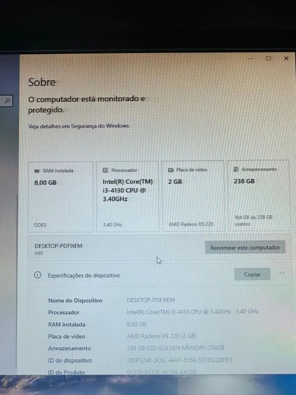 COMPUTADOR DE MESA - Foto 4