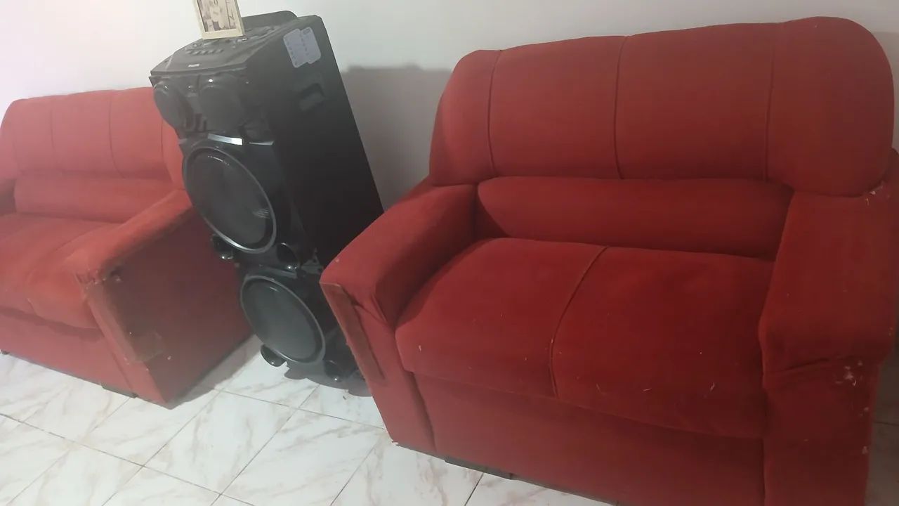 Conjunto de sofá e uma cama  - Foto 4