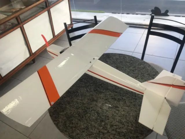 Aeromodelo controle remoto completo - Foto 3