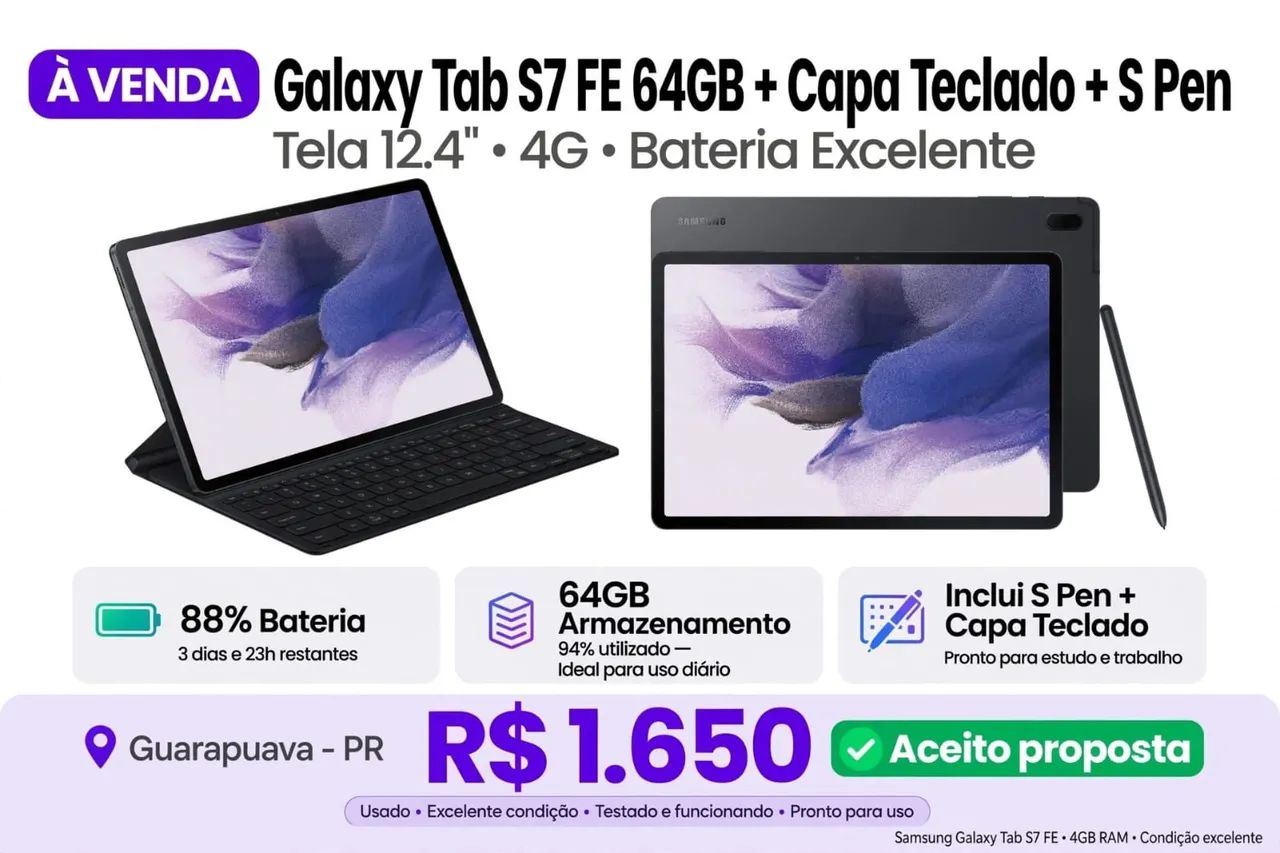 Galaxy tab s7  - Foto 5