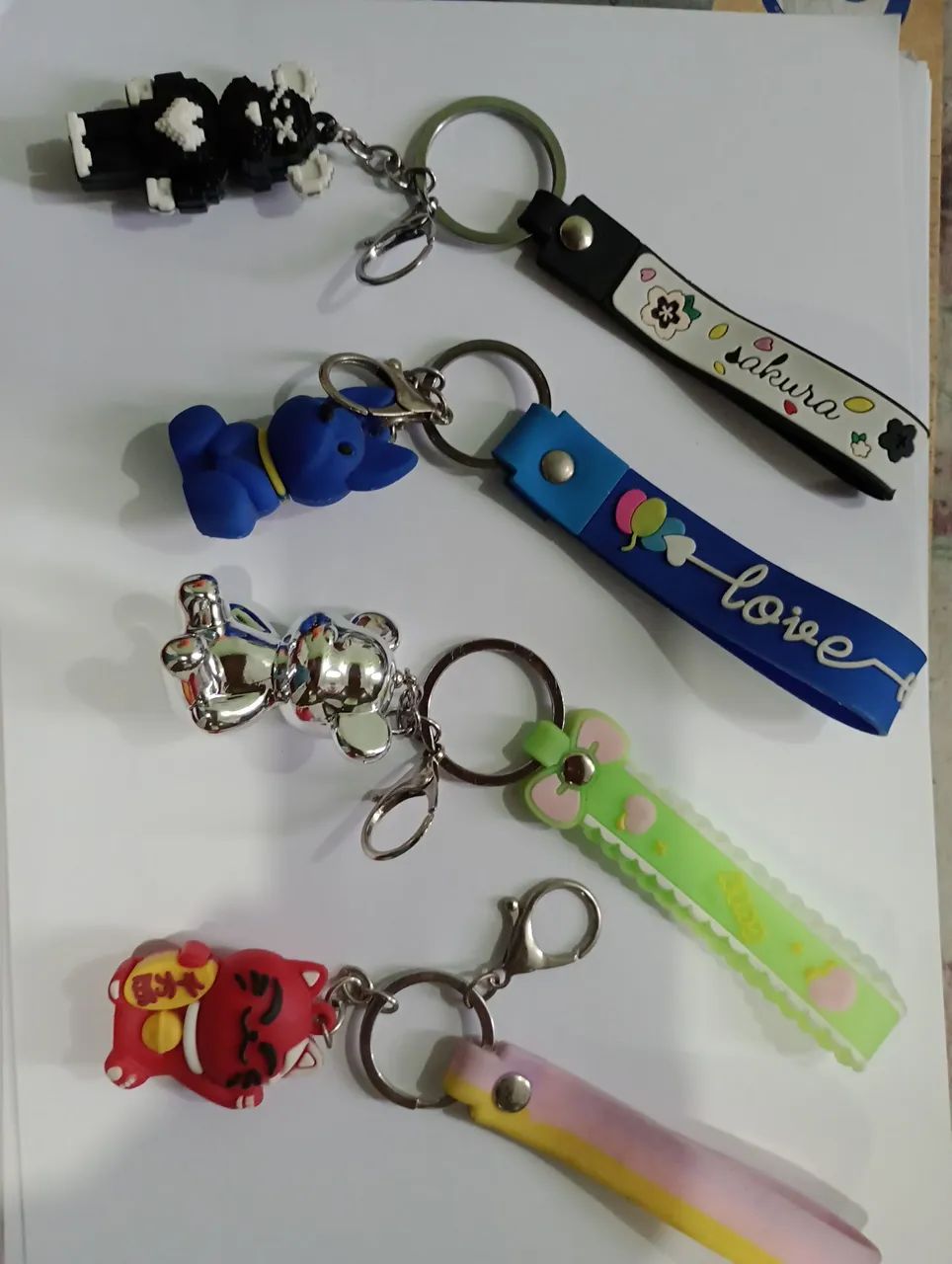 Kit 4 chaveiros - Foto 4