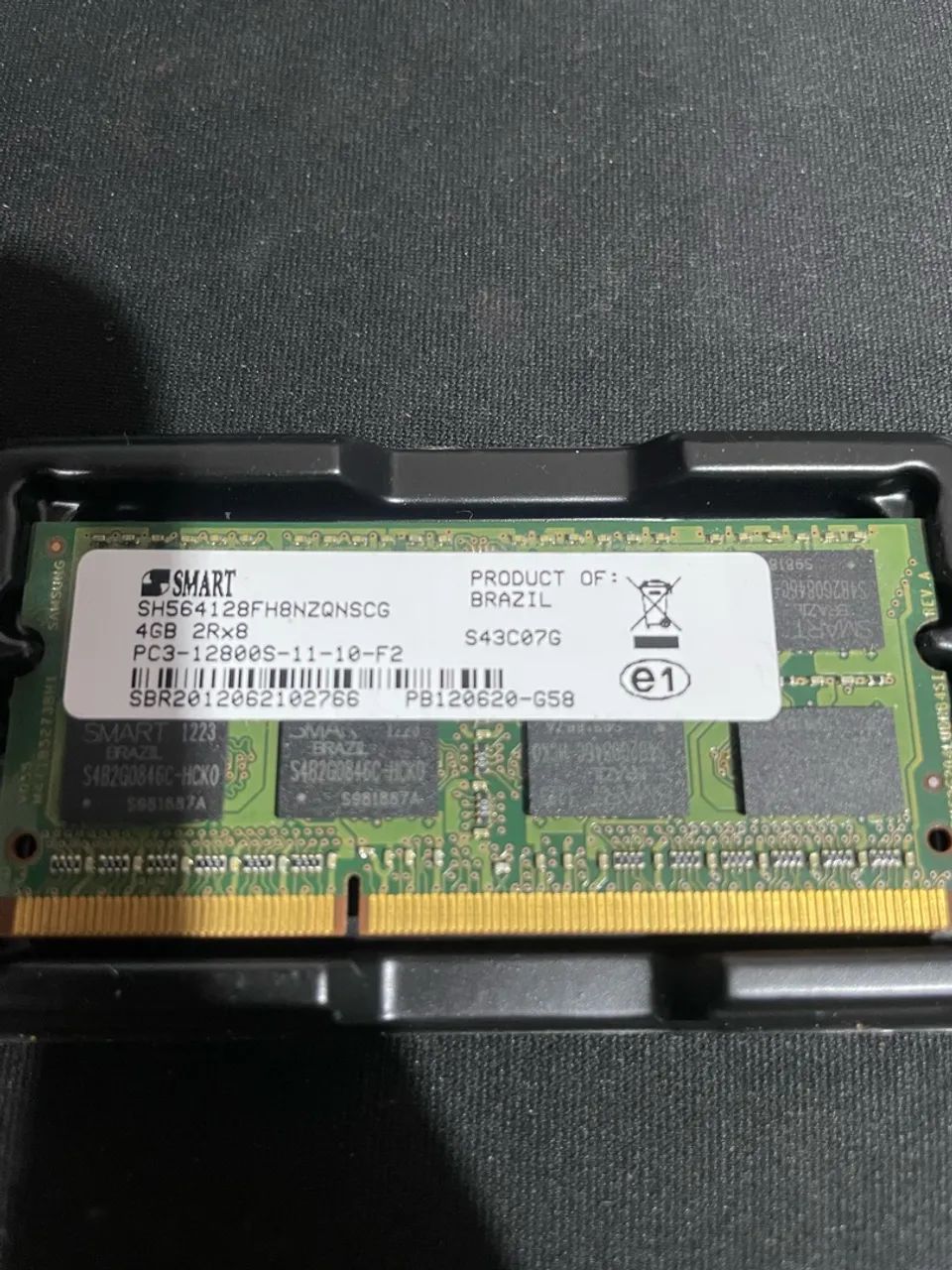 Memória ddr3 notebook 6gb