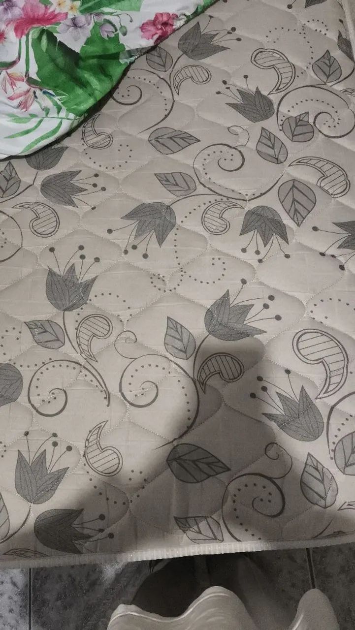 Vendo cama de box de casal - Foto 5