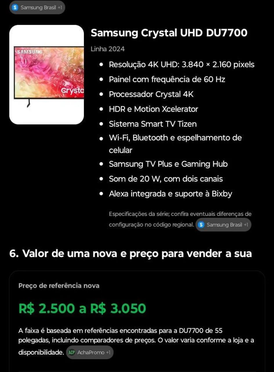 Tv Samsung 55 polegadas Smartv  - Foto 4