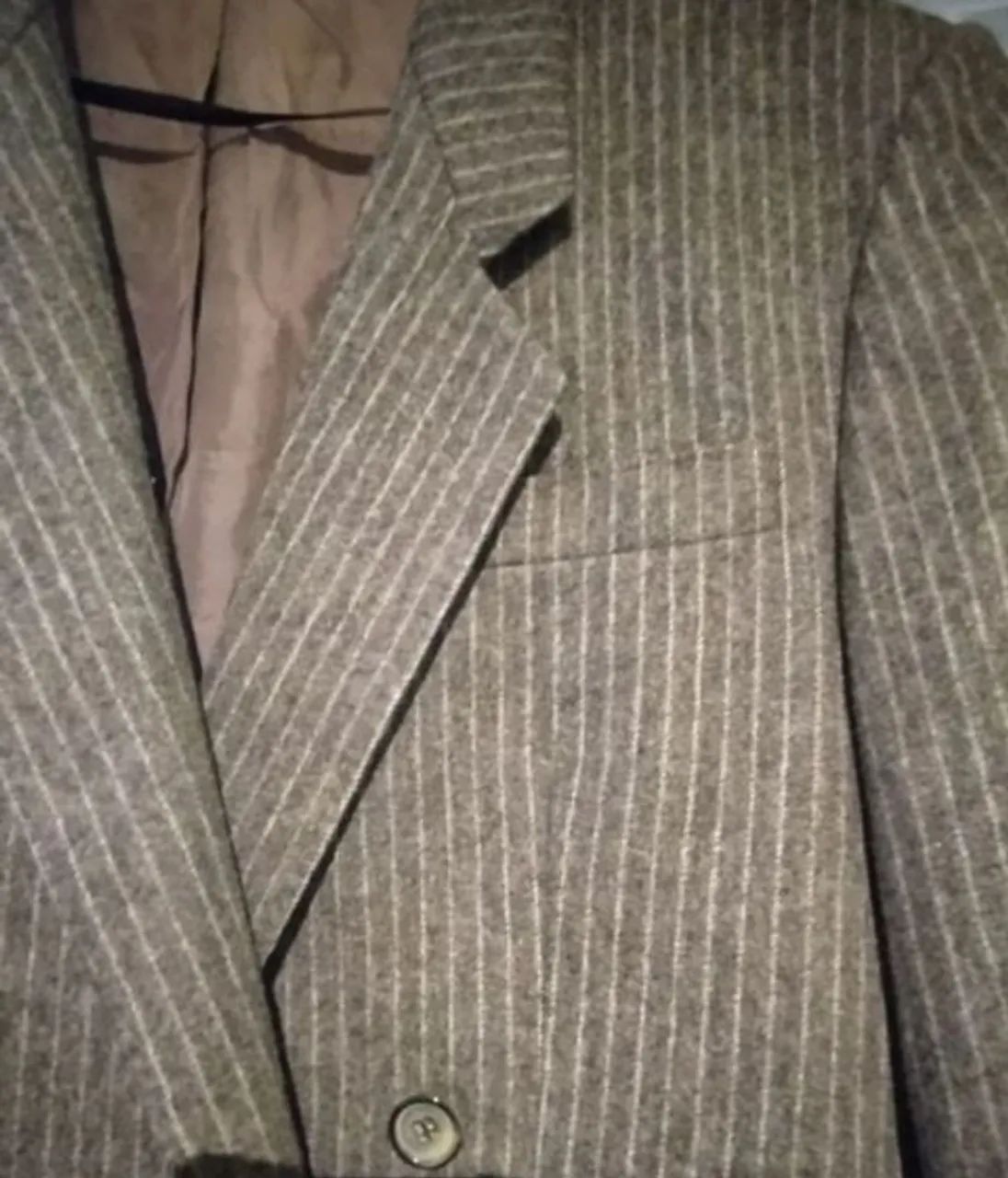 blazer cinza com listras golden crown - Foto 3