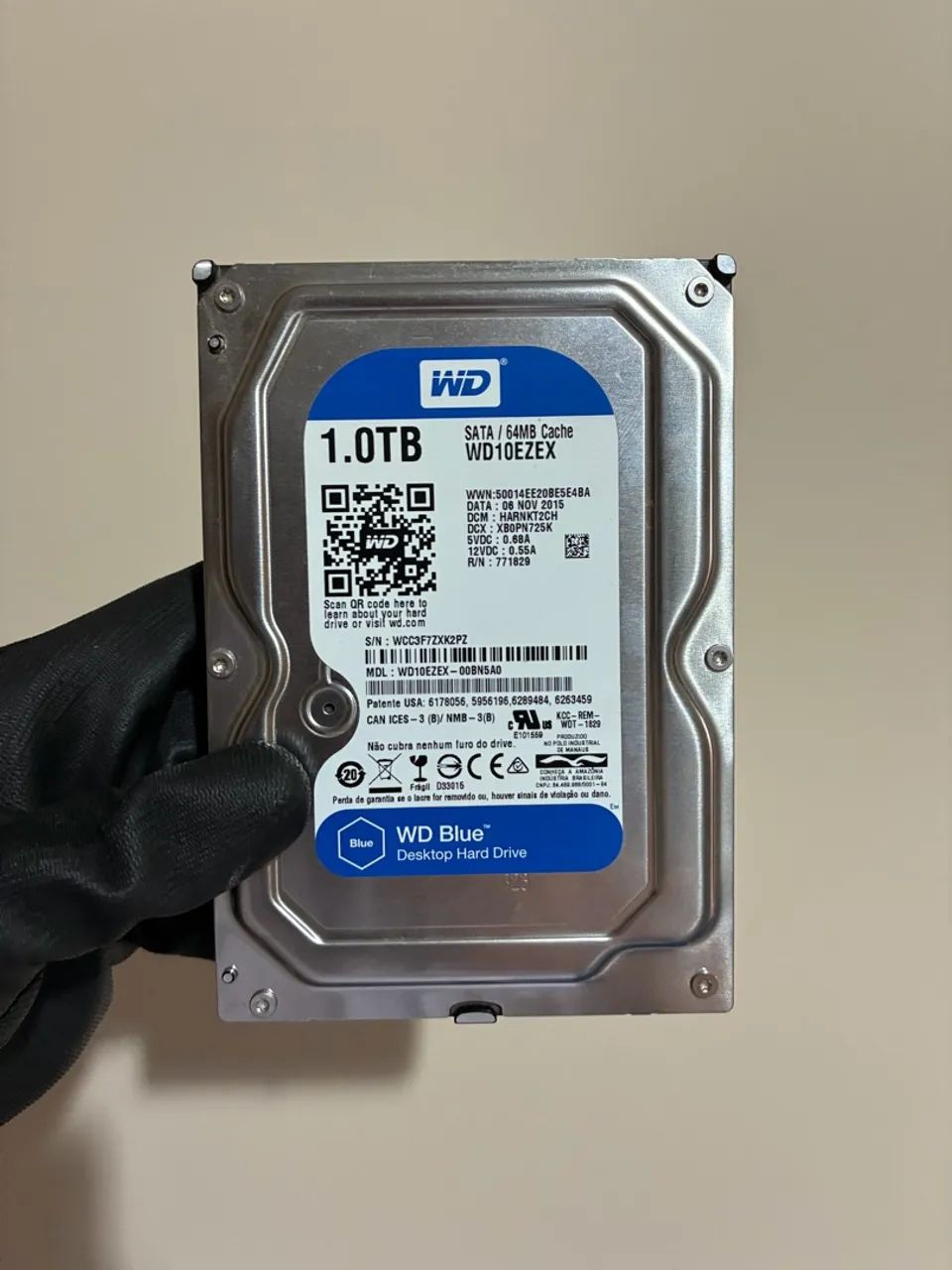 HD SATA 1TB WESTERN DIGITAL