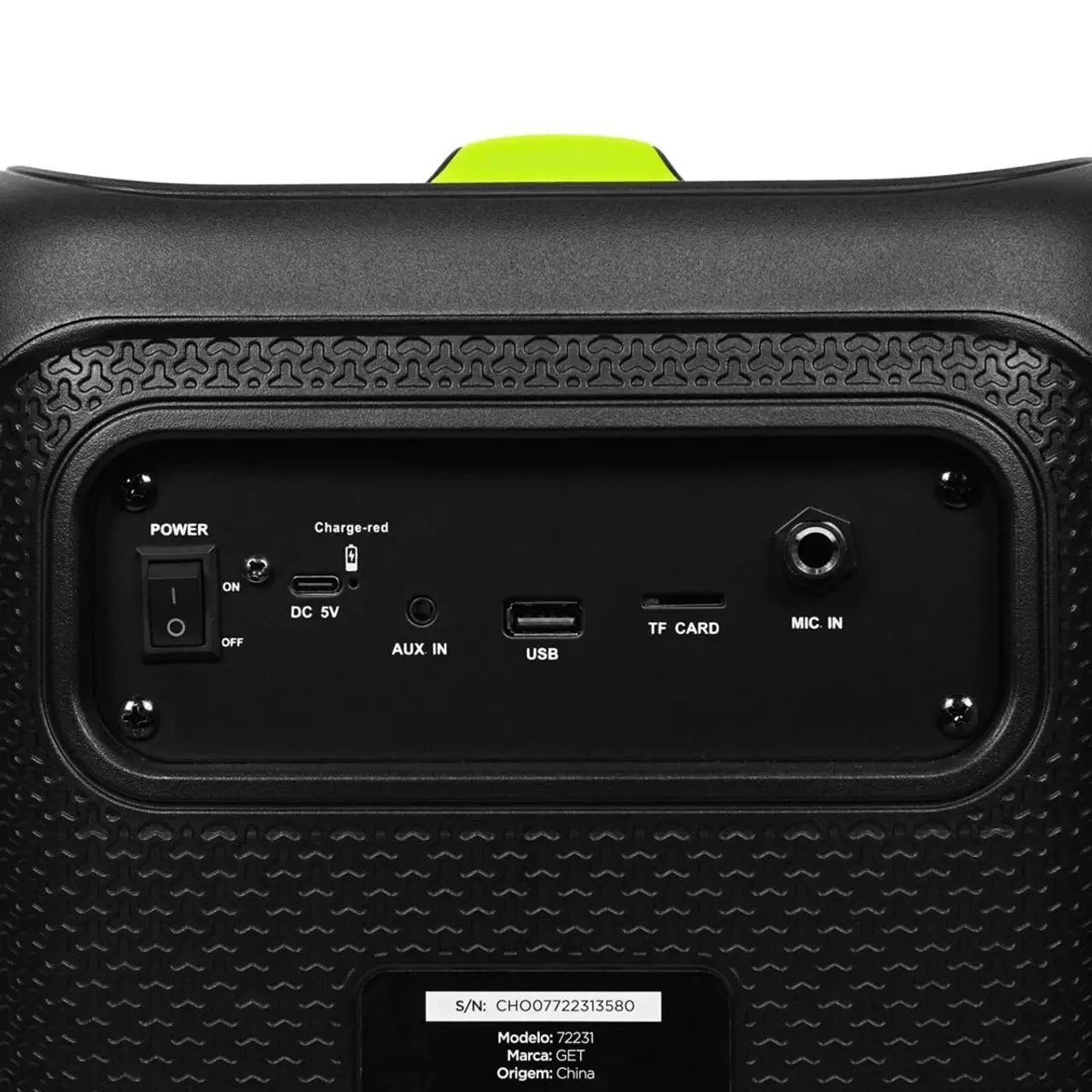 Caixa de som Bluetooth TWS Cube 2 Get com 2 microfones - Foto 3