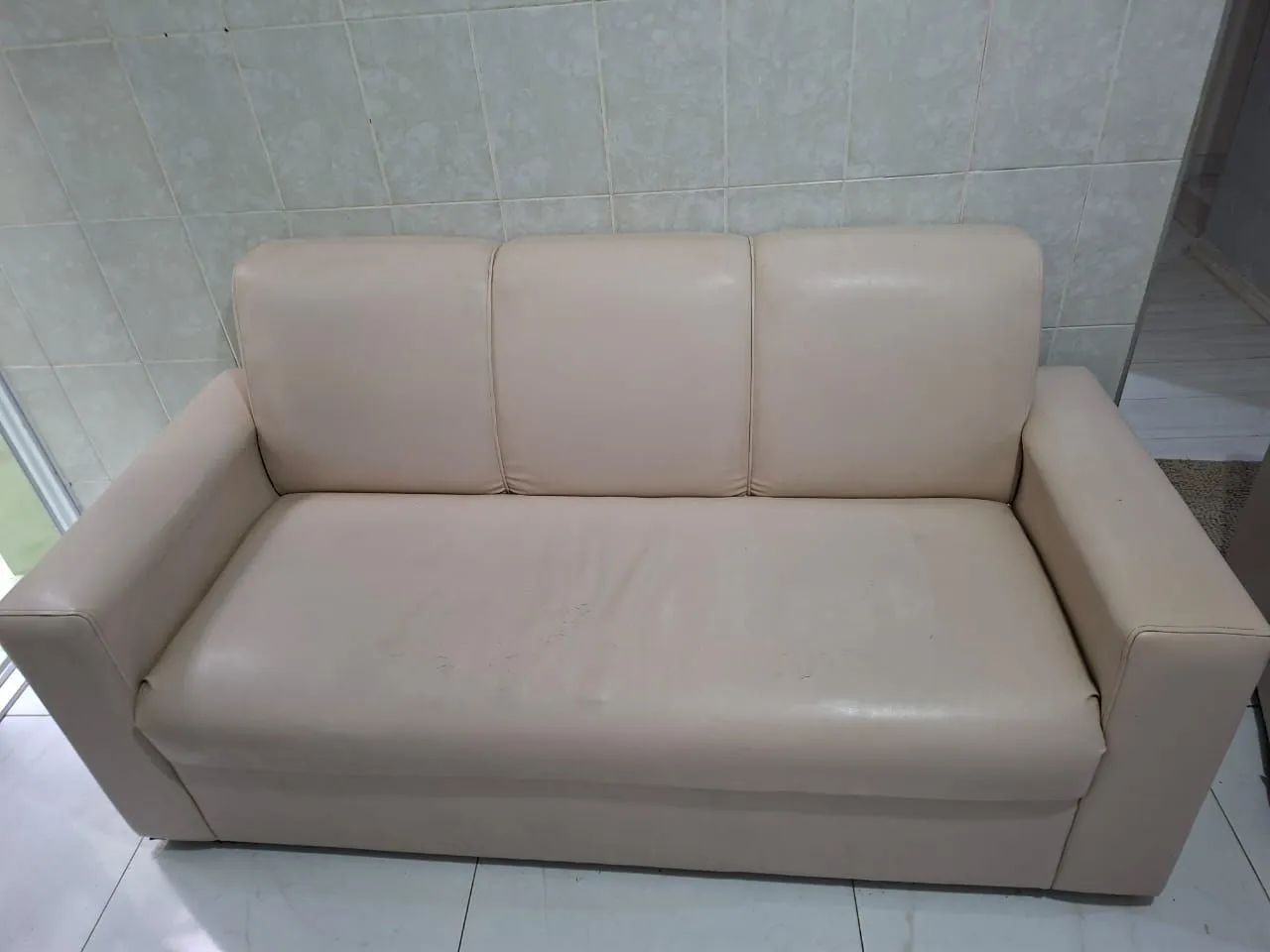 Sofás de couro 