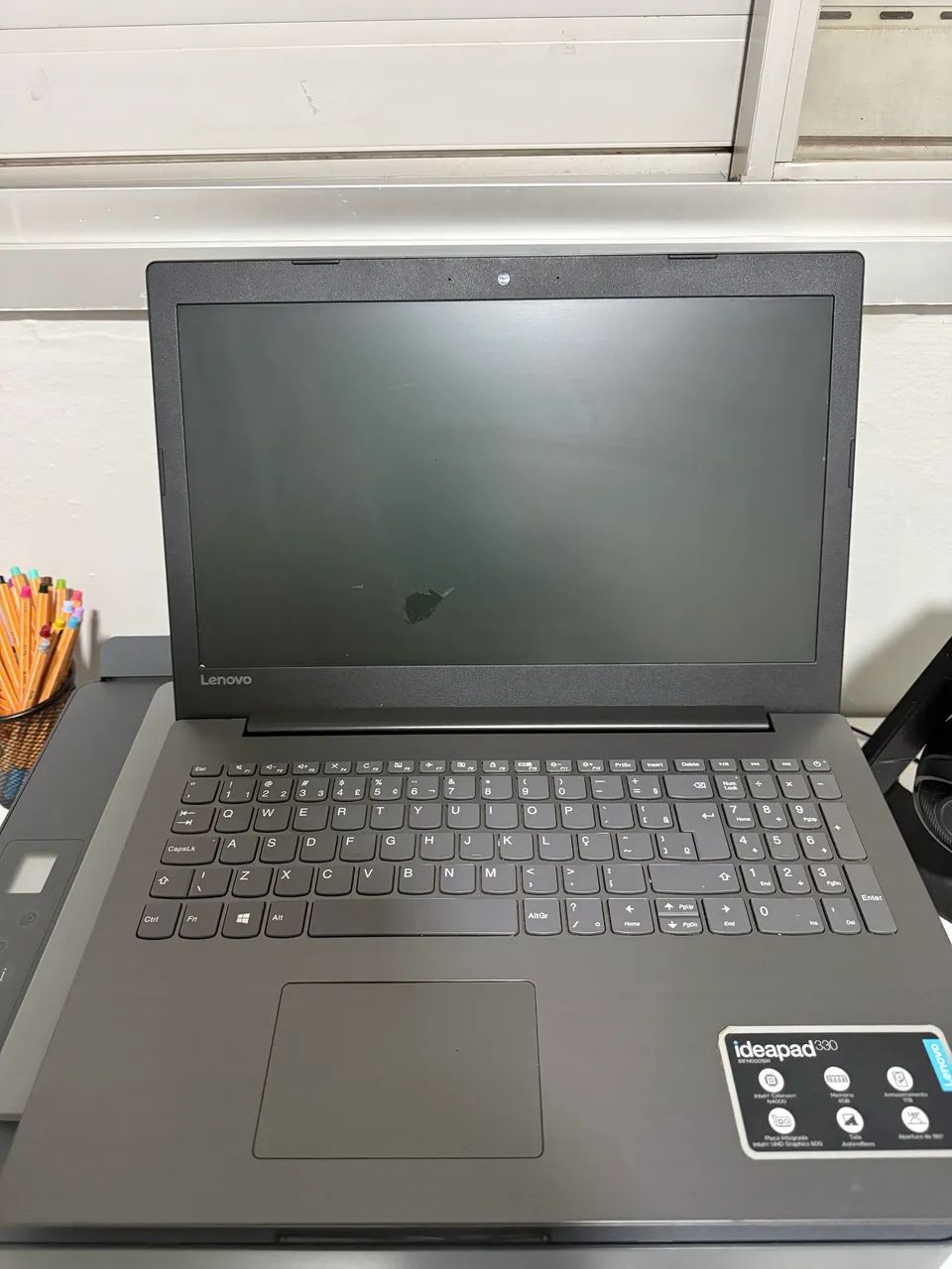 Notebook Lenovo IdeaPad 330 | Intel Celeron | 4GB RAM | HD 1TB - Foto 3