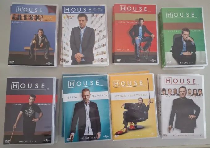 BOX DVD House Temporadas 1 a 8 - Foto 2