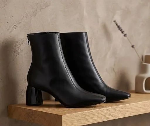 Bota feminina couro  - Foto 3