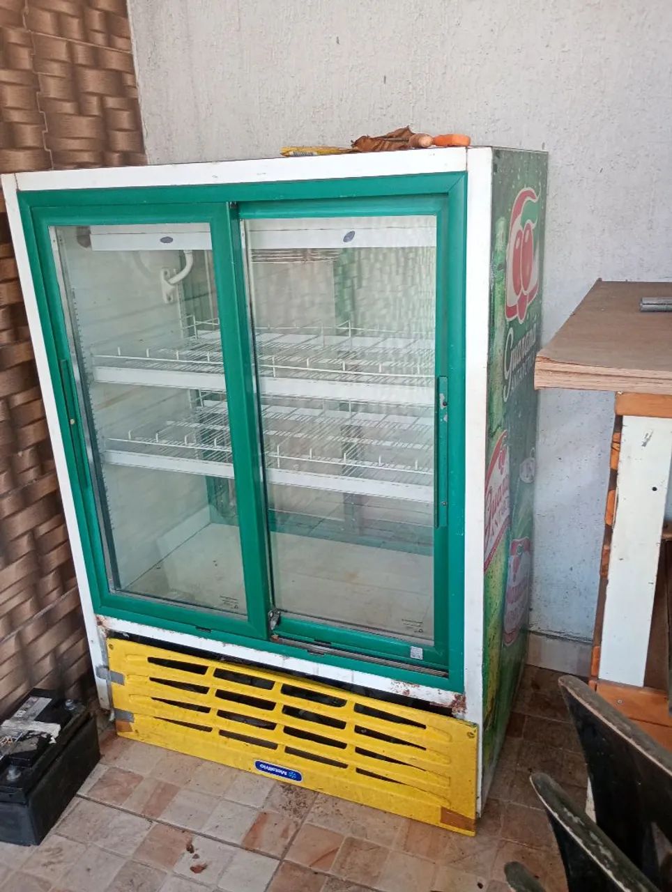 expositora freeze vertical de bebidas 