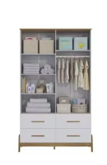 Kit completo quarto bebê em MDF - Foto 2