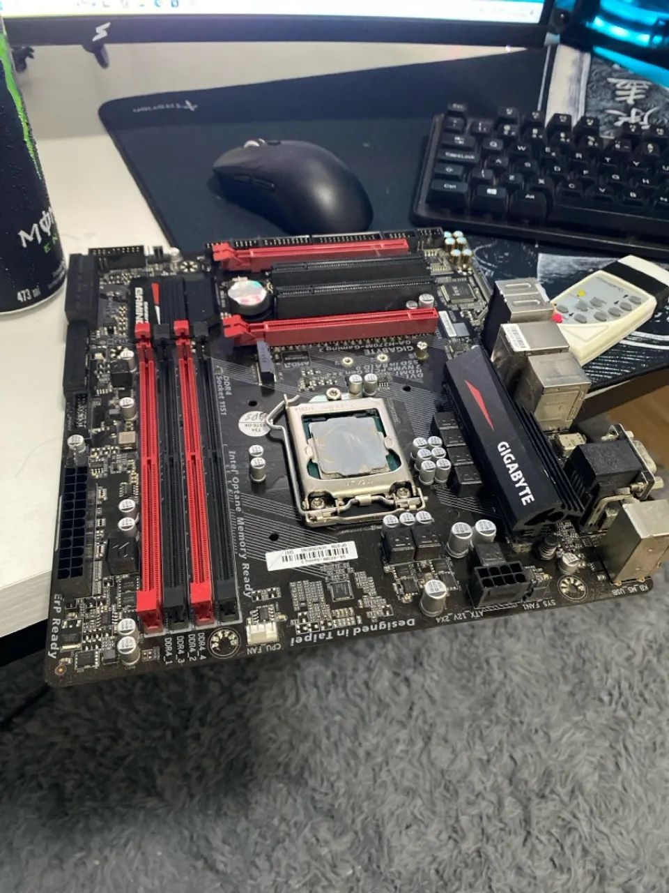 Placa-mãe Gigabyte Gaming 3 + i5-7400 - Funcionando 100%