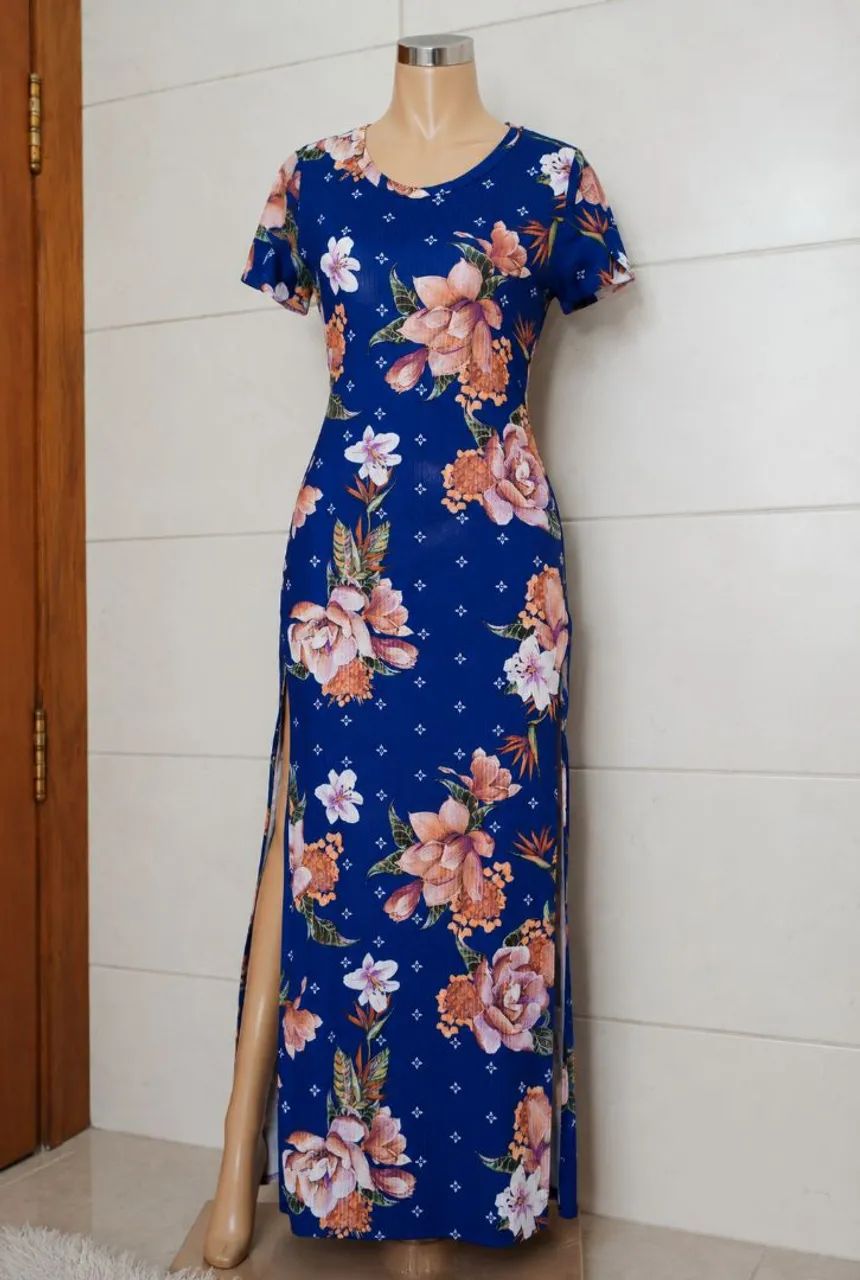 Vestido longuete 