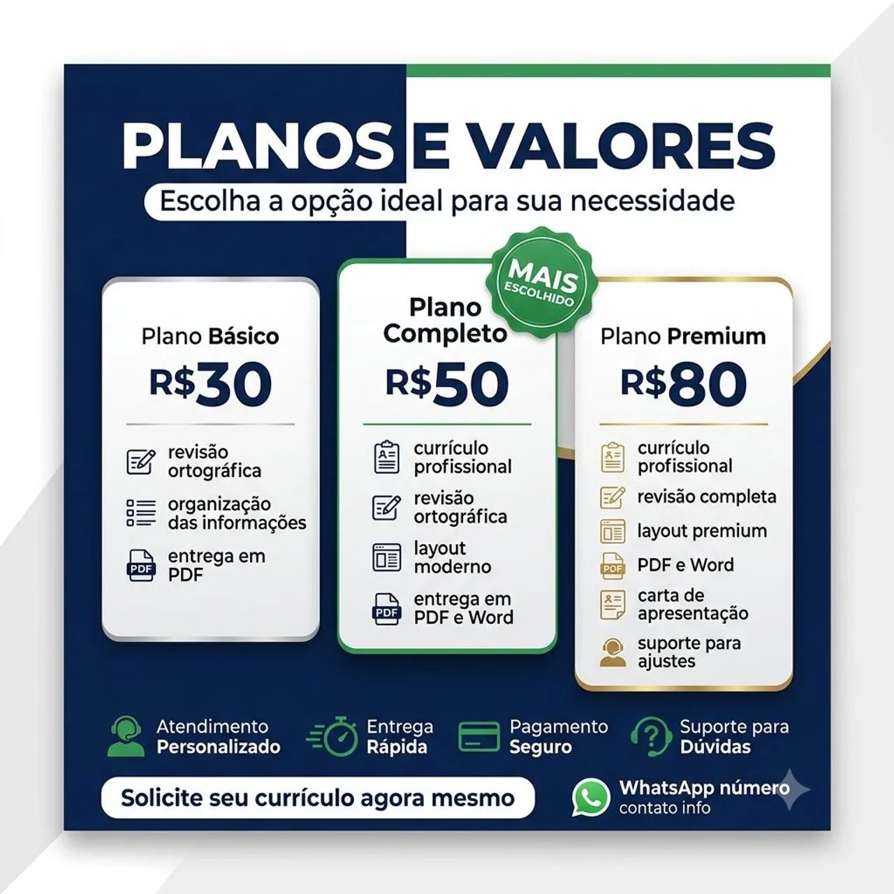 Criação de Currículo Profissional | PDF e Word - Foto 4