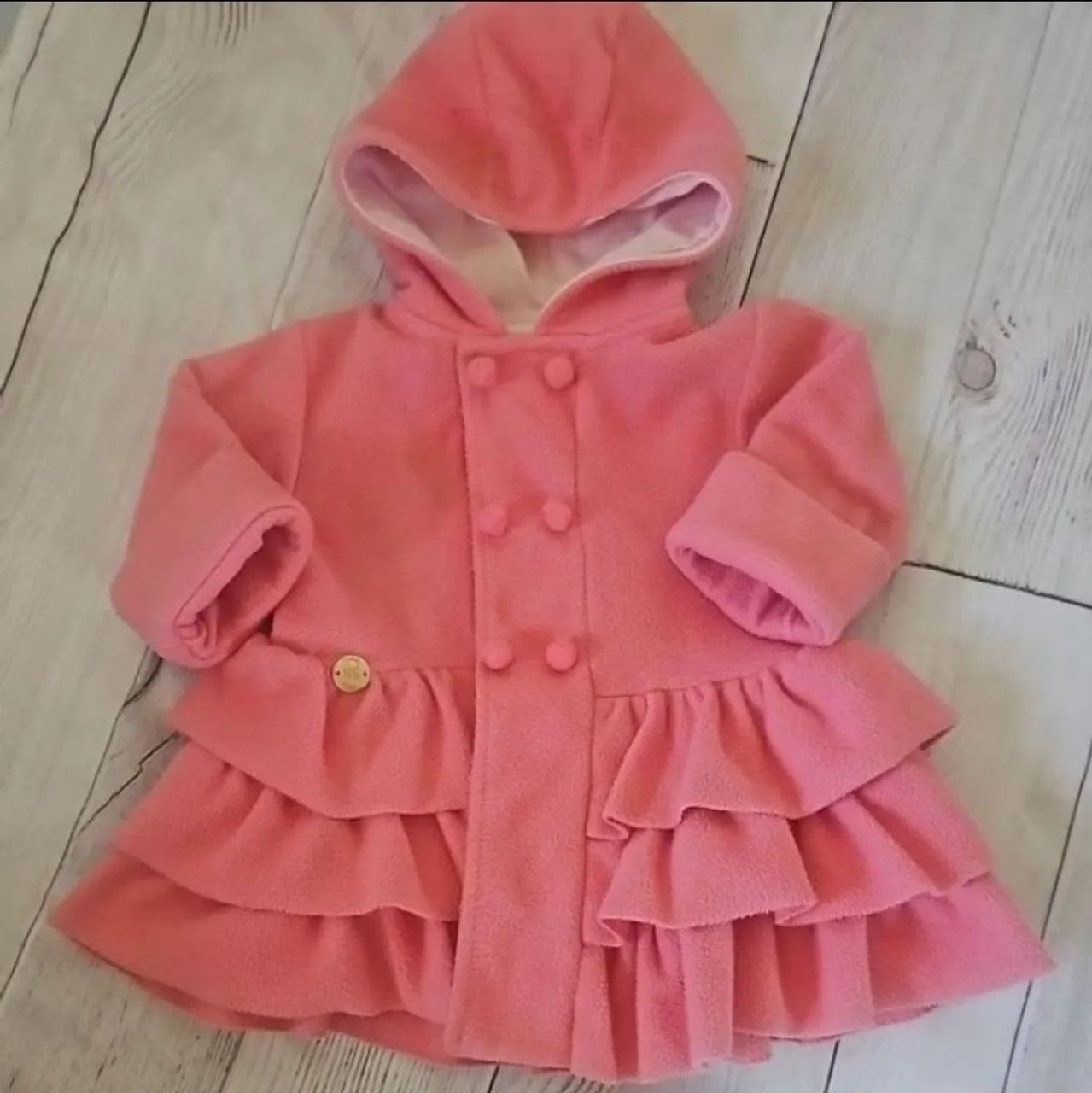 Blusa de frio babadinho (12 a 18 meses) menina - Foto 2