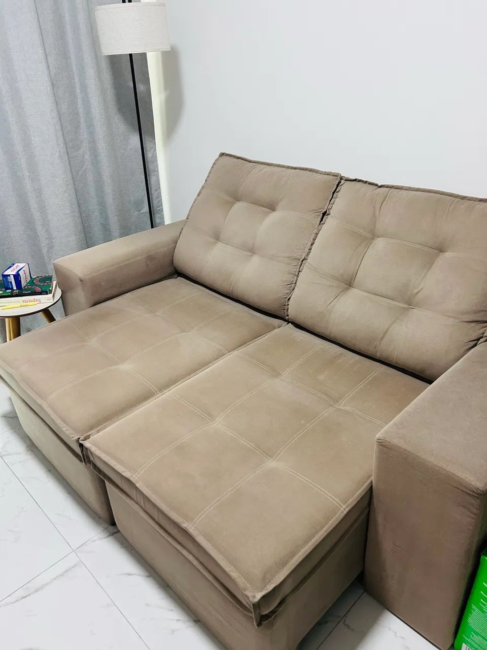  Sofá Retrátil/Reclinável 2 Lugares - 1,80m - Foto 2