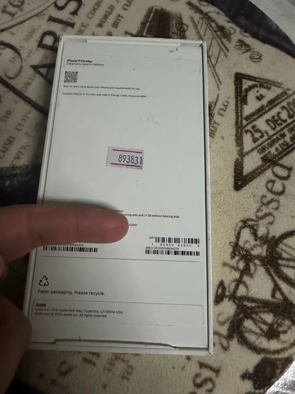 IPHONE 17 PRO MAX 256GB  - Foto 2