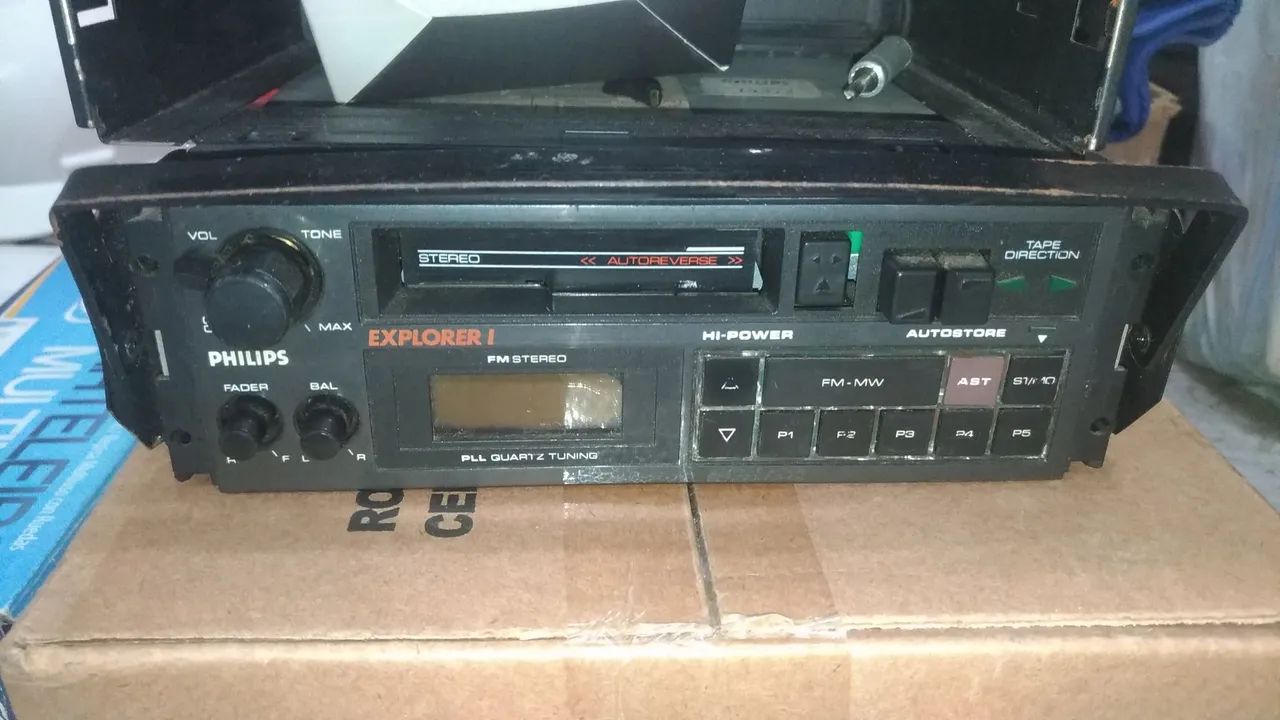Radio Tocafitas k7s cassetes Automotivo, antiguidade, original, envio qq local.  - Foto 3