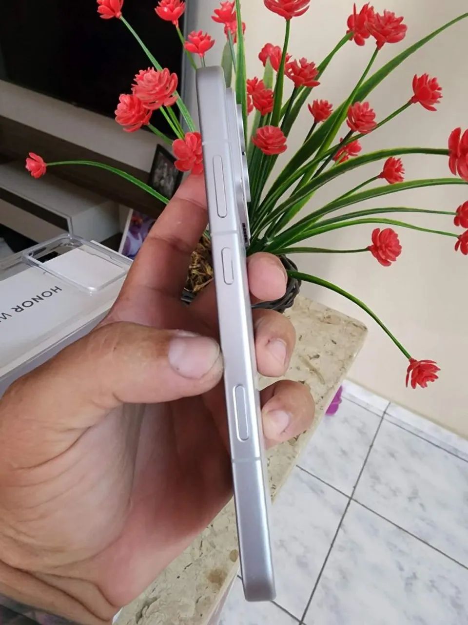 HONOR WIN RT 256GB 12+12 5G/BRANCO - Celulares e Smartphones