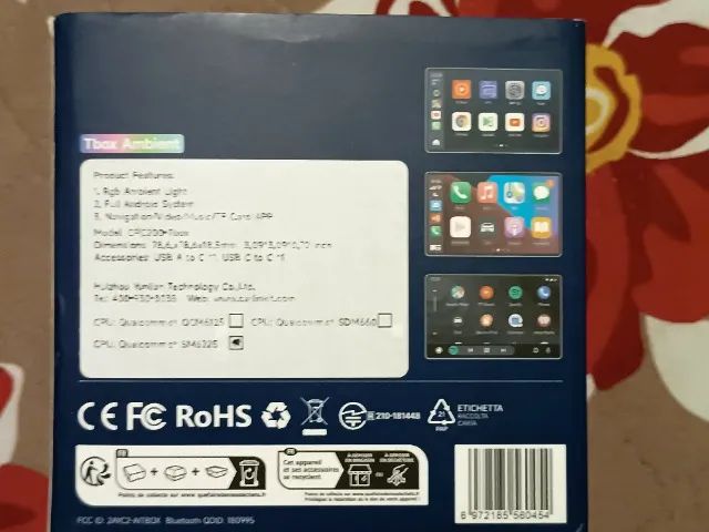 Streaming Box CarPlay Wi-Fi - Android 13 | 8GB RAM + 128GB - Foto 3