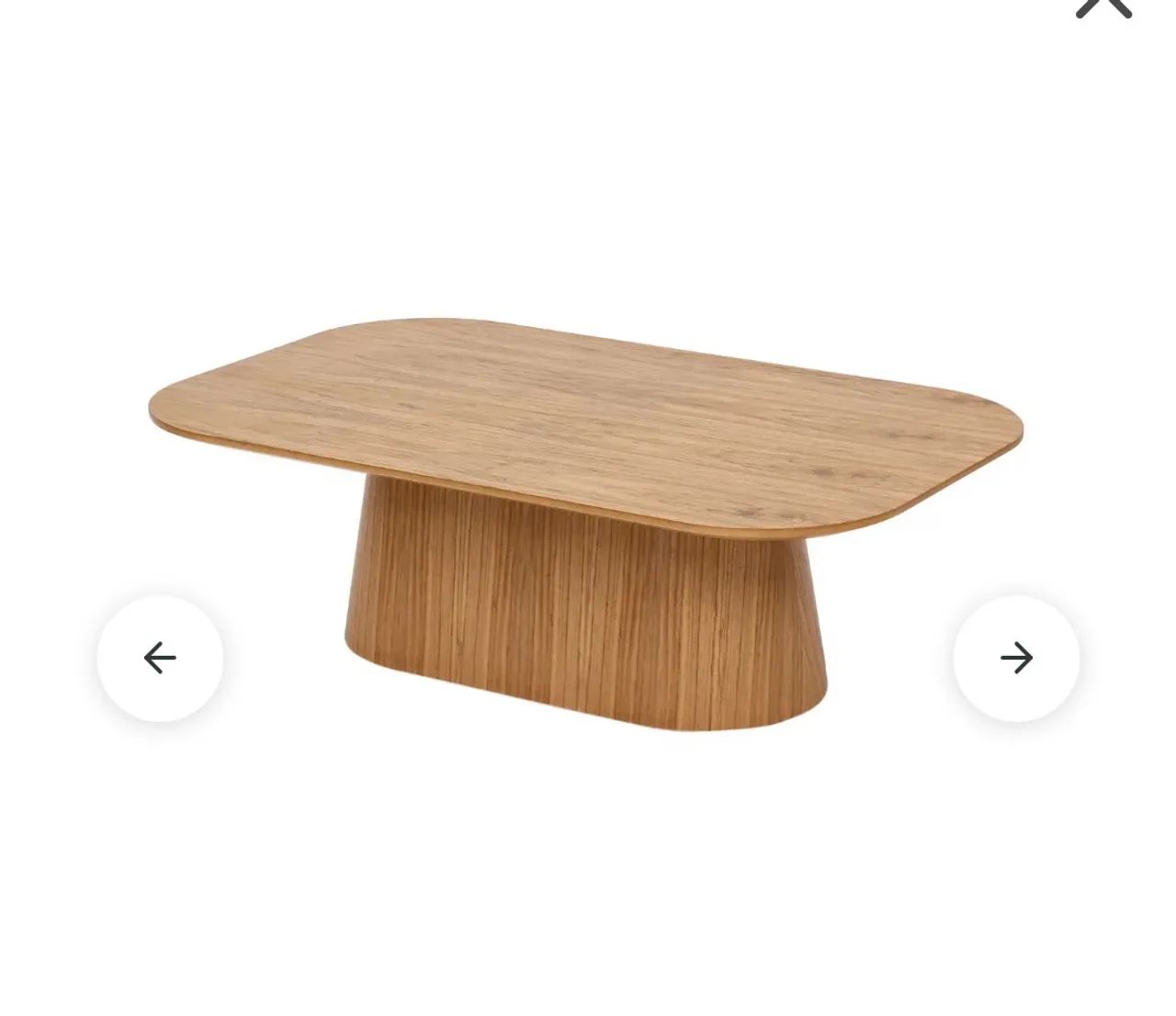 VENDO MESA DE CENTRO 1,10 M X 70 CM ALLURE - Foto 2