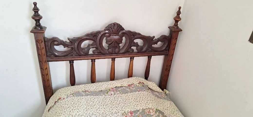 Cama solteiro madeira maciça com colchão de mola - Foto 3