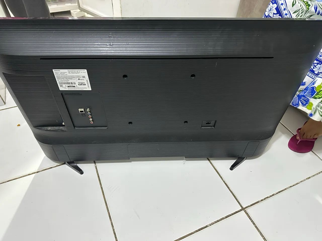 Televisão SAMSUNG 43 polegadas COM DEFEITO - Foto 4