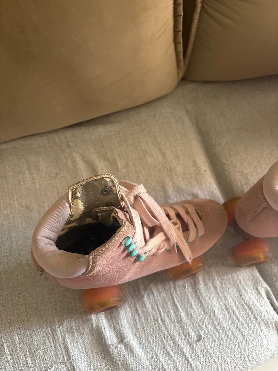 Patins de 4 rodas, estilo o da série soy luna - Foto 5