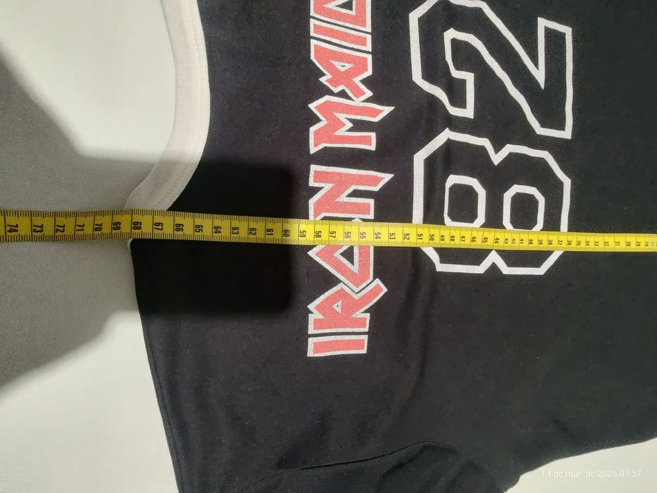 Camisa iron maiden estilo time futebol !!! - Foto 4