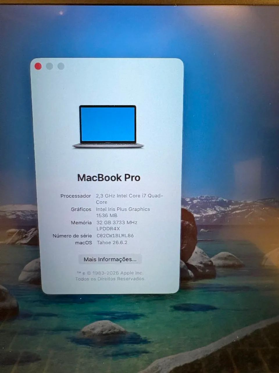 Macbook Pro 2020 2TB 32gb Ram Com Garantia  - Foto 4