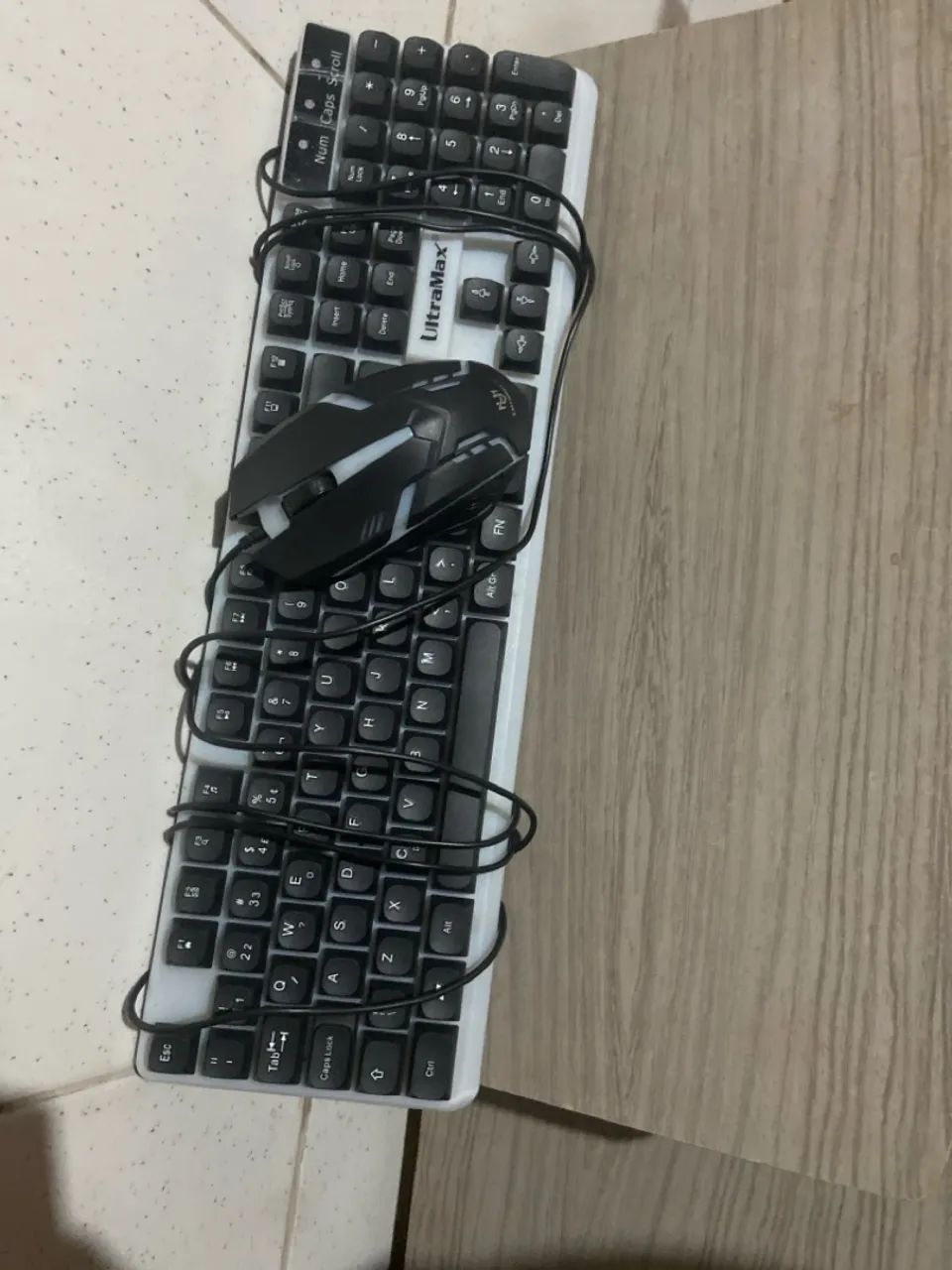 Teclado e mouse