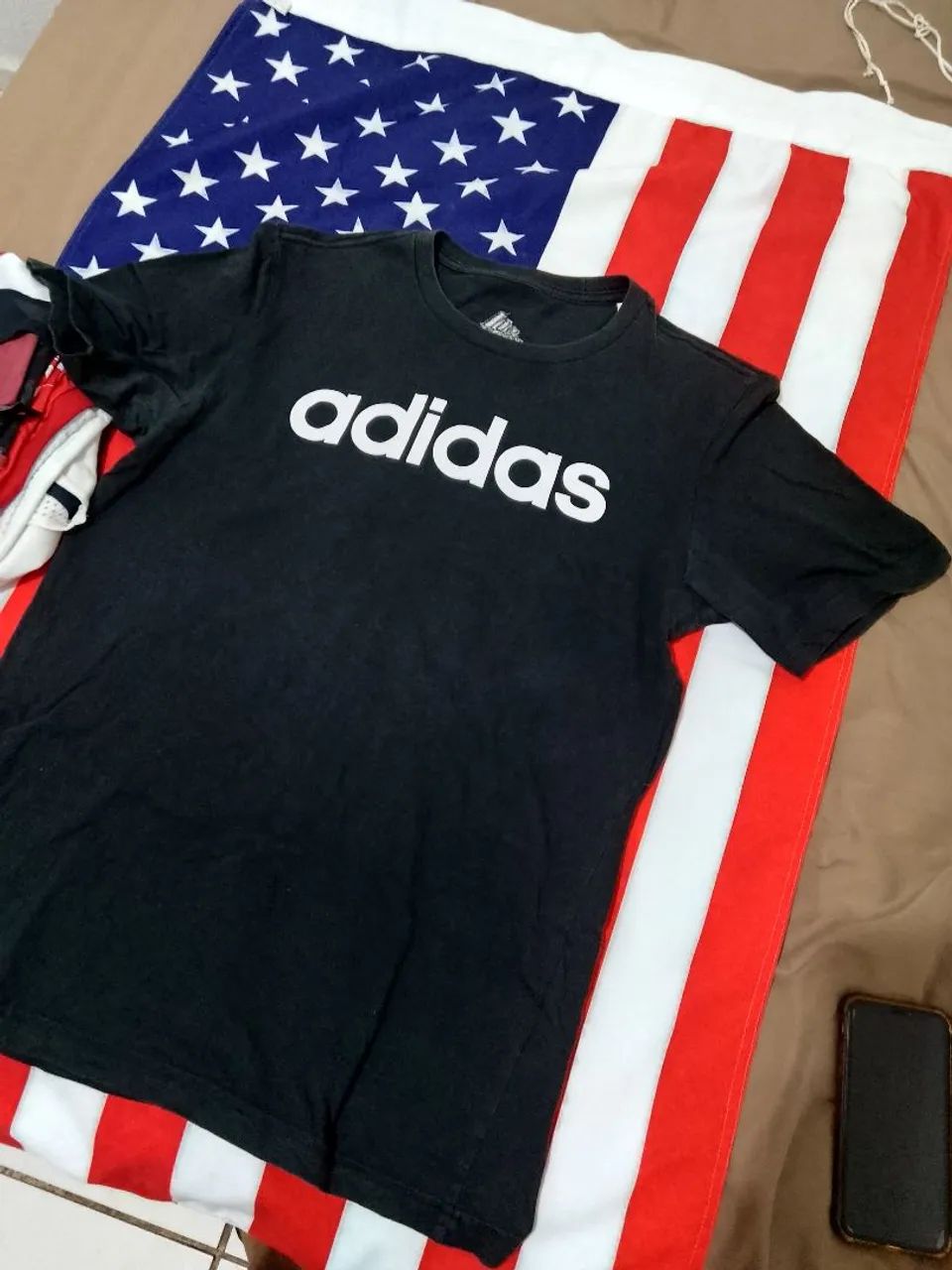 Lote camisetas adidas pra academia 