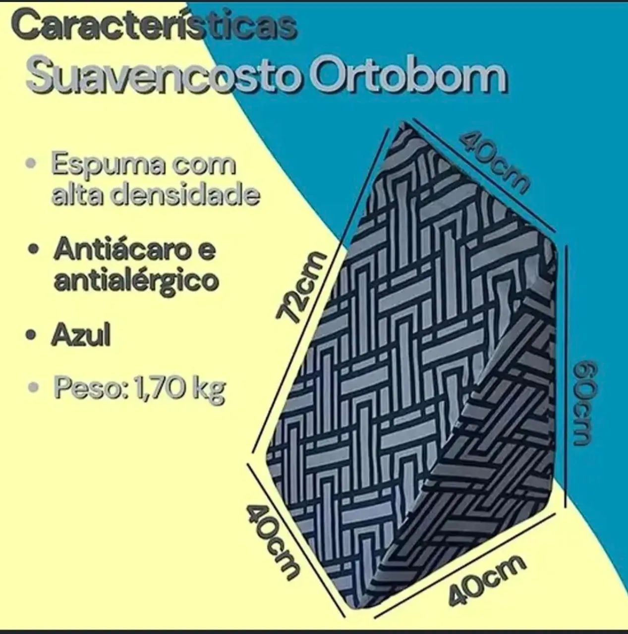 Travesseiro de encosto - Foto 2