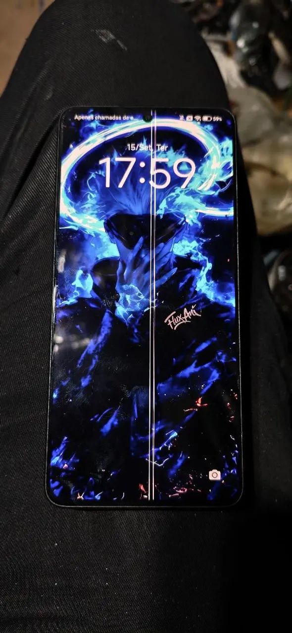 POCO X6 PRO COM LINHAS NA TELAS E ARANHADOS 512GB 12RAM - Foto 4
