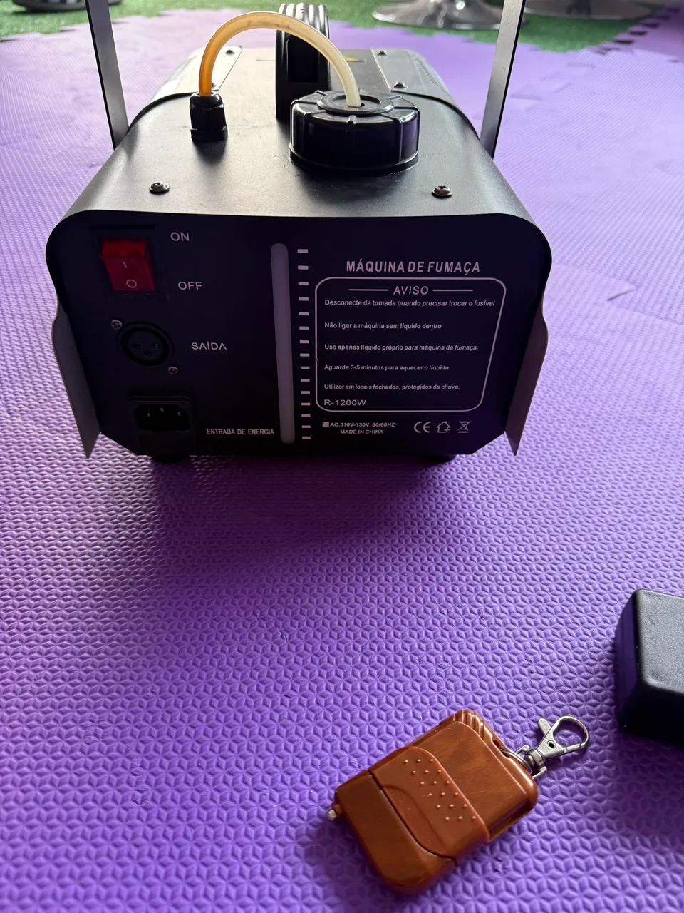 Máquina de fumaça 1200w  - Foto 2